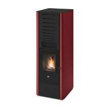 Poêle à granules - EVA CALOR Karen 8 kW Bordeaux