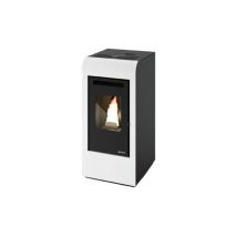 Poêle à granules Eva Calor Rita Plus 8 kW Blanc