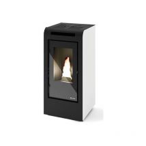 Eva Calor - Poêle à granules Rosa 10 kW Blanc