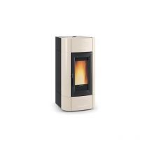 Extraflame - Poêle à granulés hydro débrayable Isidora Idro H20 25 kW Ivoire
