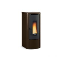 Poêle à granulés hydro étanche débrayable Extraflame Rosanna Idro 15.5 kW Bronze