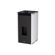 Poêle à granules sans électricité convection naturelle - BRONPI Free 11 kW Ivoire