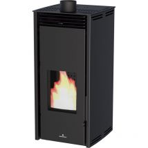 Poêle à granules sans électricité convection naturelle Bronpi Free 6 kW Noir