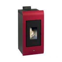 Poêle à granules ZARA 9 Etanche - Bordeaux