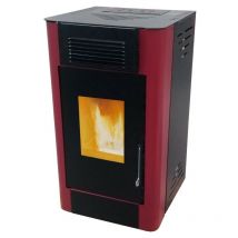 Poêle à pellets king 10 kW - Couleur: Blanc - Wi fi: Sans