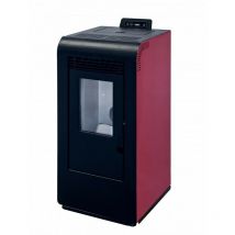 POÊLE À PELLETS POWER 8 kW - Couleur: Noir - Wi fi: Sans