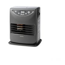 Inverter - Poele a pétrole 3018 ligne plus - 3000W - Thermostat - Allumage piezoélectrique - Acier noir