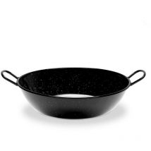 Vaello - Poêle Émaillée Avec Poignées Pour Induction-Vitroceramique Ø36cm