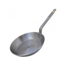 De Buyer - Mineral b Element - Poêle polyvalente - Acier inoxydable - Fer à repasser - Acier inoxydable - Vitrocéramique - Gaz - Halogène - Induction
