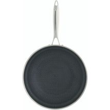 Wok - Ogo Living - Black Cube - 28 Cm - Acier Inoxydable - Anti-adhésif Résistant