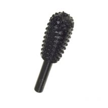 436.00 raspa conica bombata gambo d 6 mm - Poggi