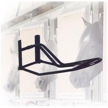 NSC - Poggiasella pieghevole a muro da appendere per sella inglese in metallo verniciato - Nero