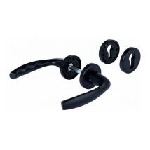 Hoppe Et Cie - Poignée de porte sur rosace Clé i - Carré à montage rapide