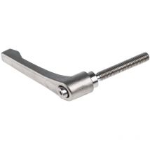 Rs Pro - Levier de serrage , filetage M8, Mâle l. 50mm ( Prix pour Sachet de 2 )