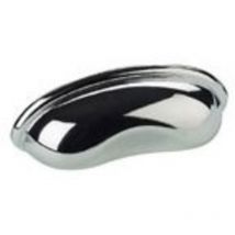 Poignée coquille zamacl - Décor : Chromé Confalonieri