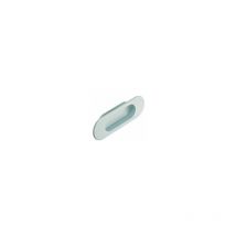 Poignée cuvette - Décor : Blanc - Dimensions : 150 x 40 mm - Encastrement : 103 x 26 mm Fosun