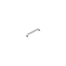 Poignée zamac - Hauteur : 25 mm - Entraxe : 160 mm - Décor : Aluminium - Epaisseur : 20 mm - Longueur : 168 mm - Matériau : Zamac - FOSUN