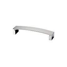 Poignée zamak - Décor : Inox - Entraxe : 160 mm - Hauteur : 33 mm - Largeur : 35 mm - Longueur : 170 mm - Matériau : Zamac Itar