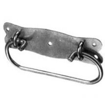 Poignée acier e Nr.84/1 Galv. 100mm (Par 10)