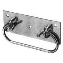 Poignée acier e Nr.84/5 Galv. 100mm (Par 10)