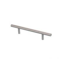Poignée barre L.224 x Ø12 x 160 mm Design Mat Inox brossé - DM003.IN.12.160.5