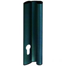 Assa Abloy - Poignée de tirage droite sur rosette inox pour porte battante entraxe 300 mm - vachette