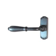 Poignée Nevers sur platine Bouvet pour oscillo battant - 76x24 mm - 26128