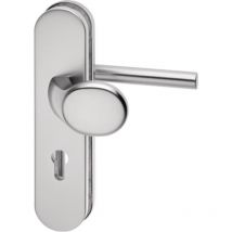 EDI - Poigné porte Logo 8743/0272 Alu.F1 72mm 35-45mm