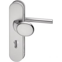 Poigné porte Logo 8743/0292 Alu.F1 92mm 65-75mm EDI