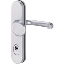 EDI - Poigné porte Logo 8755/0272 Alu.F1 72mm 35-45mm