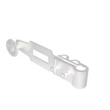 Poignée standard, Espanolette, Blanc, Aluminium et composite, pour Volet battant
