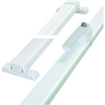 Poignée pour serrure fenêtre ou porte fenêtre 5 points blanc