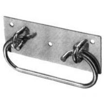 Poignée acier e Nr.84/5 Galv. 120mm (Par 10)