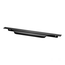 Poignée aluminium - Décor : Noir - Fixation : Vissage arrière - Longueur : 500 mm Itar