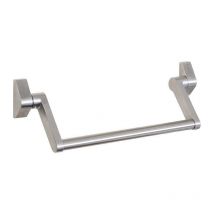 BKS - Poignée barre xm vantail actif sans tube de poignée non perforé