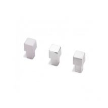 Poignée Square 8090 - talla Nickelé brossé. 12x12x24mm.