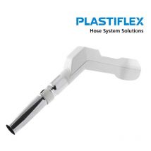 Plastiflex - poignée blanche de remplacement pour flexibles électrifié