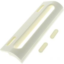 Poignee blanche e=85 a 160 universelle - refrigerateur accessoire