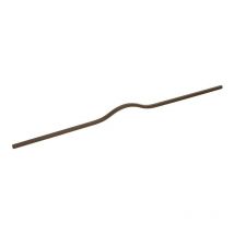 Poignée fer wave ii - Décor : Noir - Longueur : 160 mm - fosun