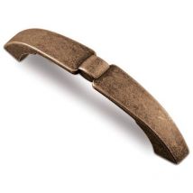 Poignée Buckle 7251 - talla Bronze rustique. 149x20x30mm. Entraxe 128mm.
