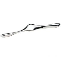 Poignée chromée pour meuble Mina y1352, Finition chromée, Entraxe 160 mm