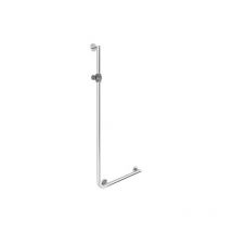 Poignée coudée Hewi Système 900 avec support de douche. Support de douchette 600x1250mm, droite