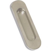 Poignée cuvette ovale zamak finition doré brillant 150 x 40 mm - 3921
