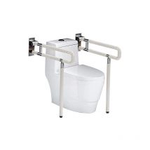 Senderpick - Poignée d'appui pour rehausseur de toilettes pliable Poignée de sécurité Poignée pliante Poignée d'appui pour toilettes pour handicapés