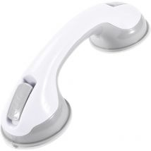 Poignée de douche - Barre d'appui antidérapante pour baignoire et douche avec ventouse pour assurer la sécurité des personnes âgées et handicapées