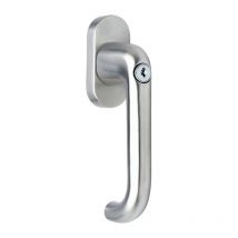 Deni - Poignée de fenêtre va ma 20-40mm en forme de U.verrouillable