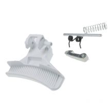Poignée de hublot d'origine (4055304143) Lave-linge faure, zanker, zanussi