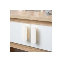 Poignée de meuble autocollante, poignée de fenêtre adhésive, poignées de porte 2 pièces, poignée de porte coulissante autocollante pour armoires,