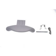 Poignée de hublot (C00065250) Lave-linge ARISTON HOTPOINT, CREDA, INDESIT