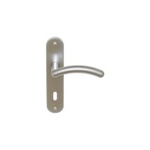 E-b - Poignée de porte Chrome - Yang 165 - Finition Chrome perle